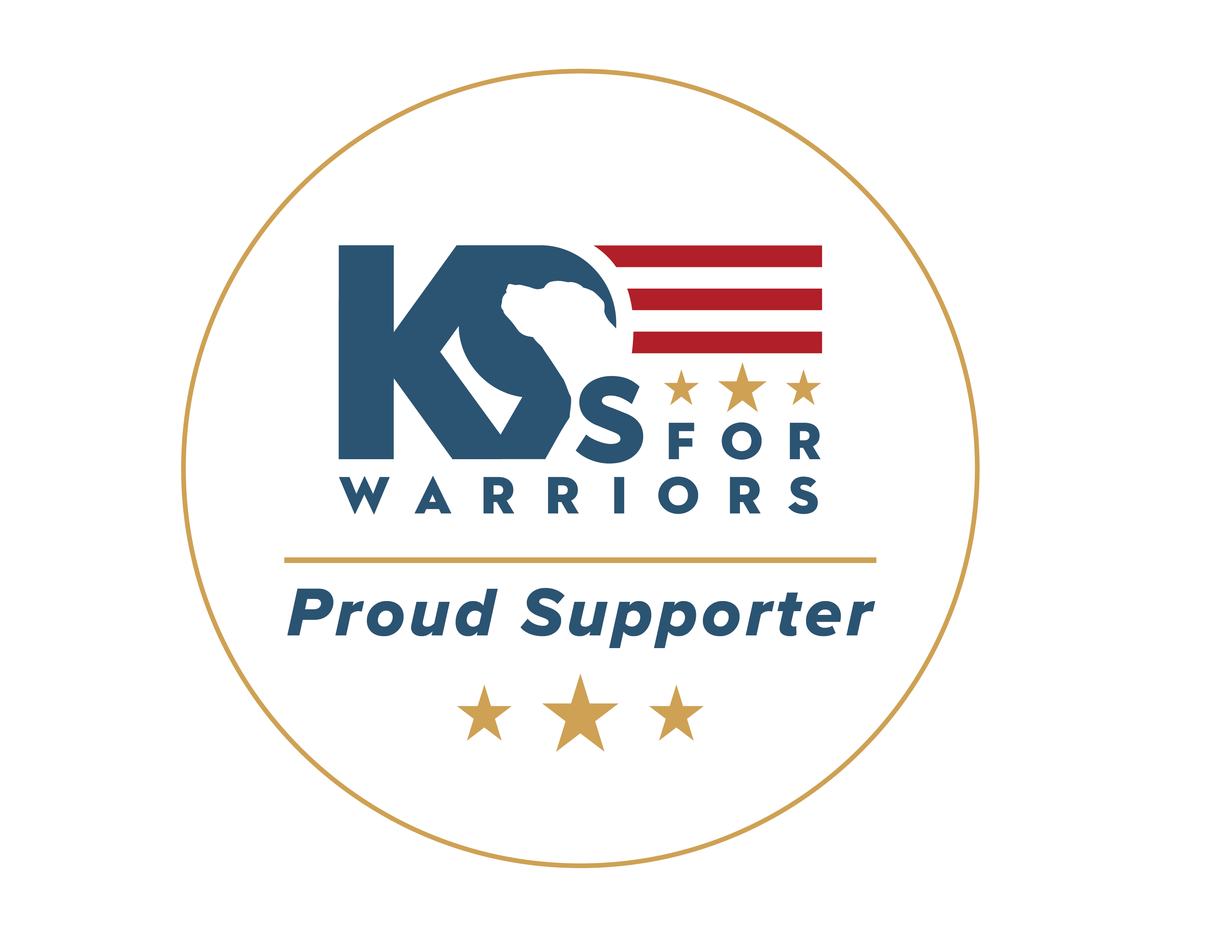 K9s For Warriors Proud Supporter